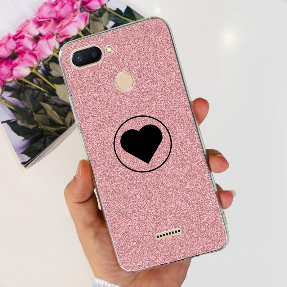 For Xiaomi Redmi 6 6A Case Cute Painted Cover Clear Silicone Phone Case Soft TPU Shell For Redmi 6A Redmi6 Redmi6A Fundas Bumper
