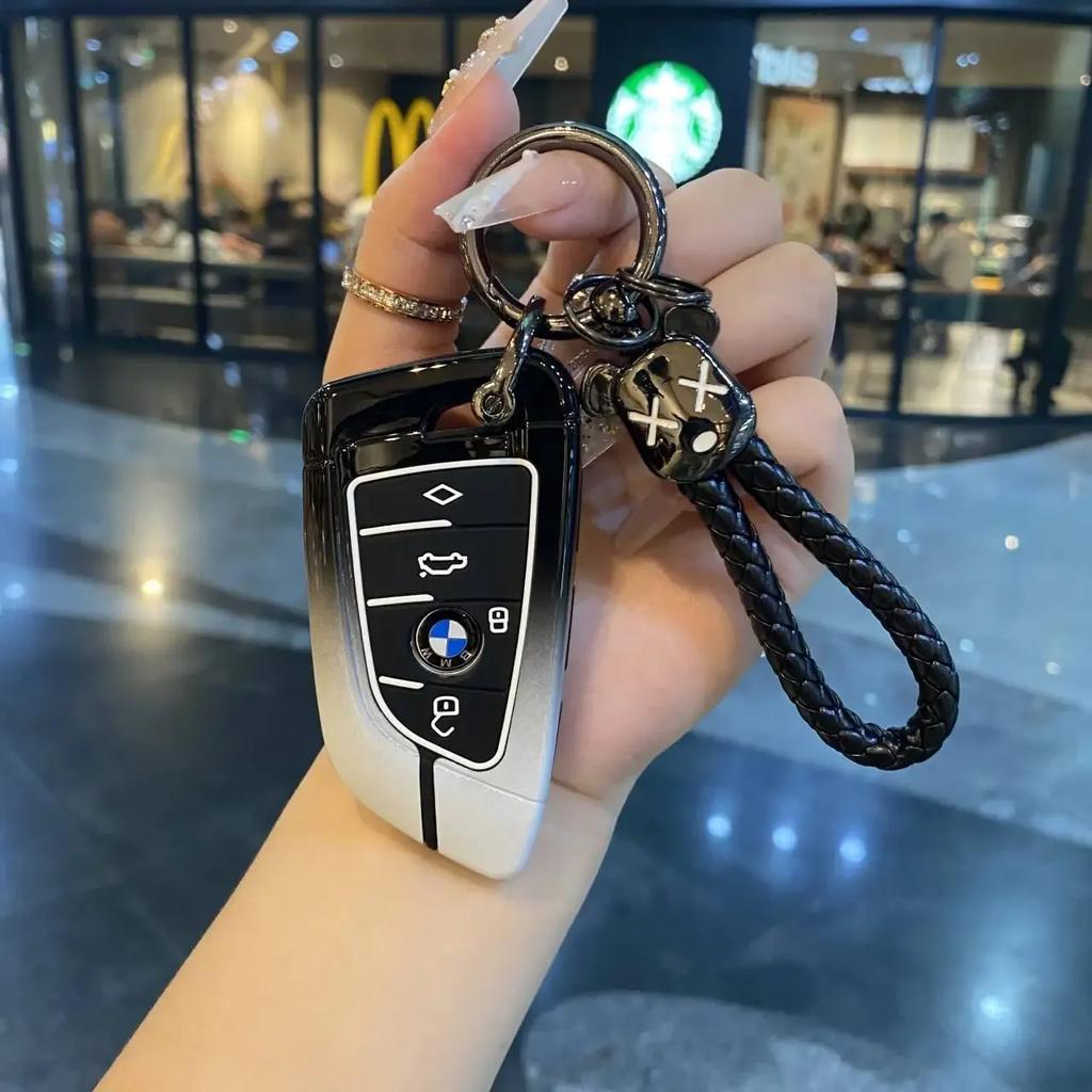 Car Remote Key Case Cover Shell for BMW X1 X3 X5 X6 X7 G20 G30 G01 G02 G05 G11 G32 1 3 5 7 Series Accessories LK5