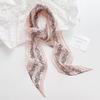 100% nature Silk Scarf Fashion Women Scarves Shawl Hijab Bandana Kerchief Pashmina Neckerchief Foulard Female Echarpe  10*150cm
