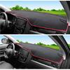For 2013- Mitsubishi Outlander Red Dashboard Cover Dashmat Dash Mat Pad Sun