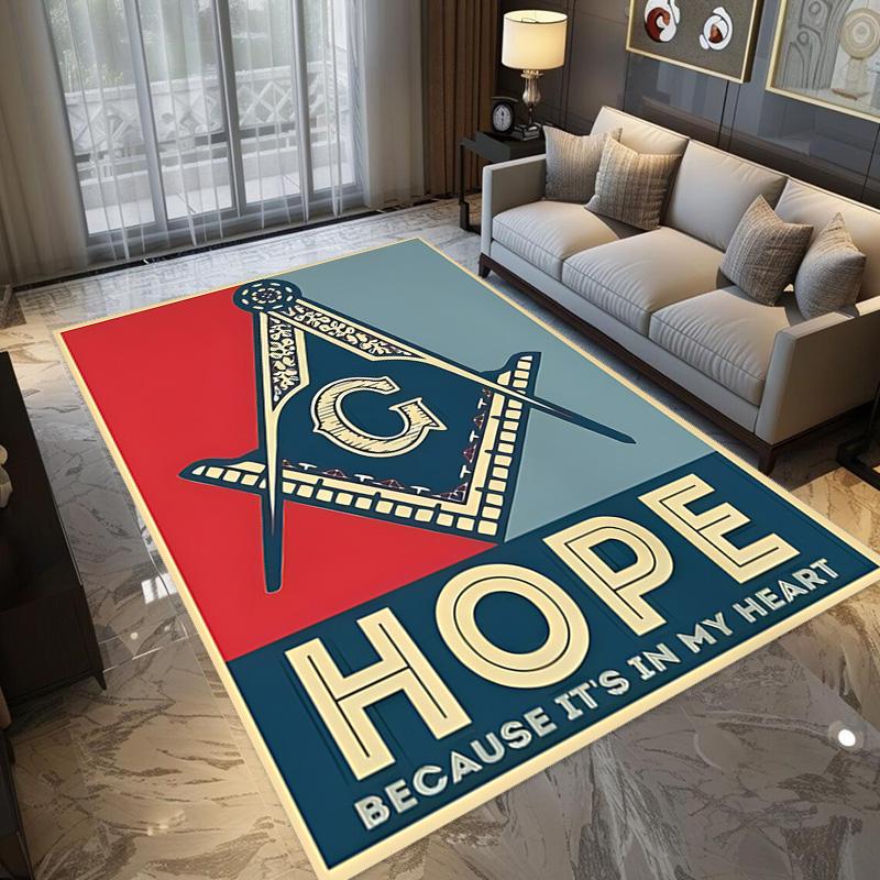 Esoteric Symbols Cosmic Harmony carpet Doormat Home Decor Protective pad Christmas gifts Fashion