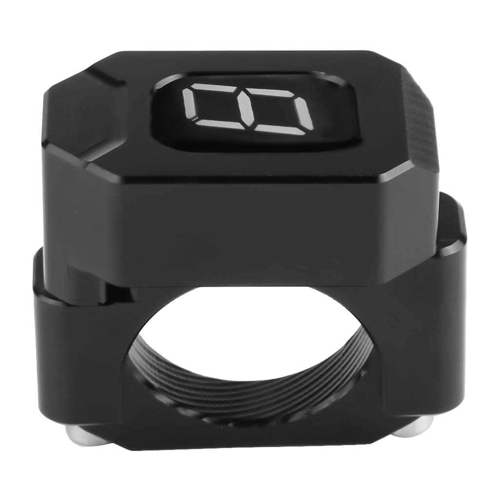 Motorcycle Gear Indicator Holder Fit 22mm-28.6mm, Keenso Universal Speed Gear Display Indicator Holder Bracket