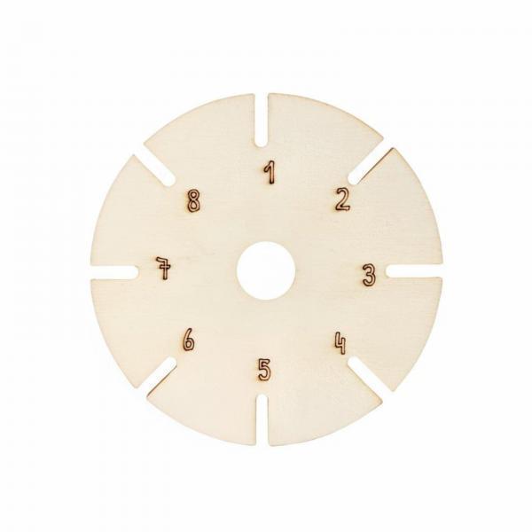 Bracelet Set: Braiding Board, Disc, Frame, Numbered Plate, Tool
