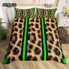 Cowhide Sunflower Duvet Cover Western Farm Animal Skin Bedding Set Microfiber Cow Fur Comforter Cover Twin For Boys Girls Room