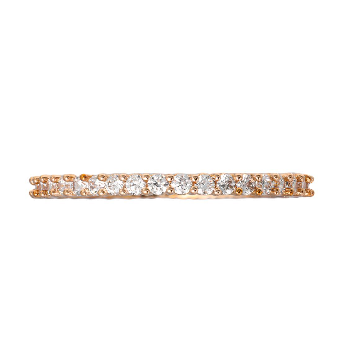 Swarovski Vittore Volledig Kristal Ingelegde Ring Damesringen Roségoud 5095327+5095328+5083129 Box (Random Color),55 beige