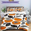 3pcs Persimmon Pattern Bedding Set, Breathable and Soft, Suitable for All Seasons, Ideal for Home Use, Suitable for Bedroom Decor 21161