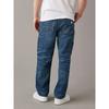 Aeo American Eagle Jeans Export Autumn Blue Mid-Waist Lumberjack Pants Slightly Stretchy American Workwear Pants Men's Extended Length