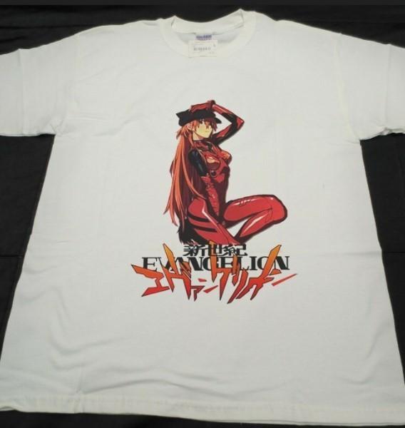 Белая футболка с изображением аниме Neon Genesis Evangelion  QT3901 Унисекс футболка XXXXL