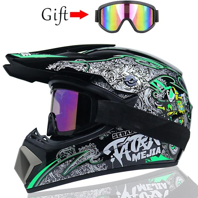 Classic bicycle MTB DH racing helmet motocross downhill bike helmet off-road mountain full face Motobiker Helmet
