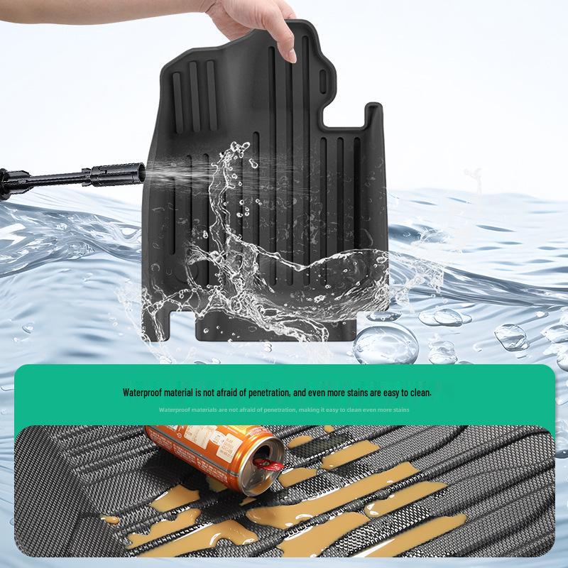 Ideal I8 Car Floor Mat Set: Compatible with 25 Models - Includes TPE Floor, Trunk, and Seat Back Mats.