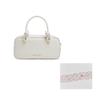 Charles & Keith Summer High-Value Popular Versatile Cream Color Soft Boston Bag Women Handbags CK2-30271574