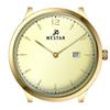 Westar Profile Leather Strap Light Champagne Dial Quartz 50217GPN122 Men's Watch
