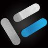 10PCS Reusable Self-Adhesive Patch Magnetic Adsorption Steel Plate  for Magnetic Parking Signs