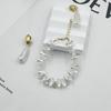 European & American Irregular Baroque Pearl Bracelet & Ear Clip Set – No Piercing Required