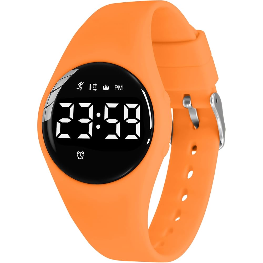 ShunkanSai Kids Digital Watch with Pedometer, Waterproof, Rechargeable, Multi-Function Sports Watch