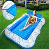 Inflatable Double Floating Lounge Chair for Summer Sunbathing
