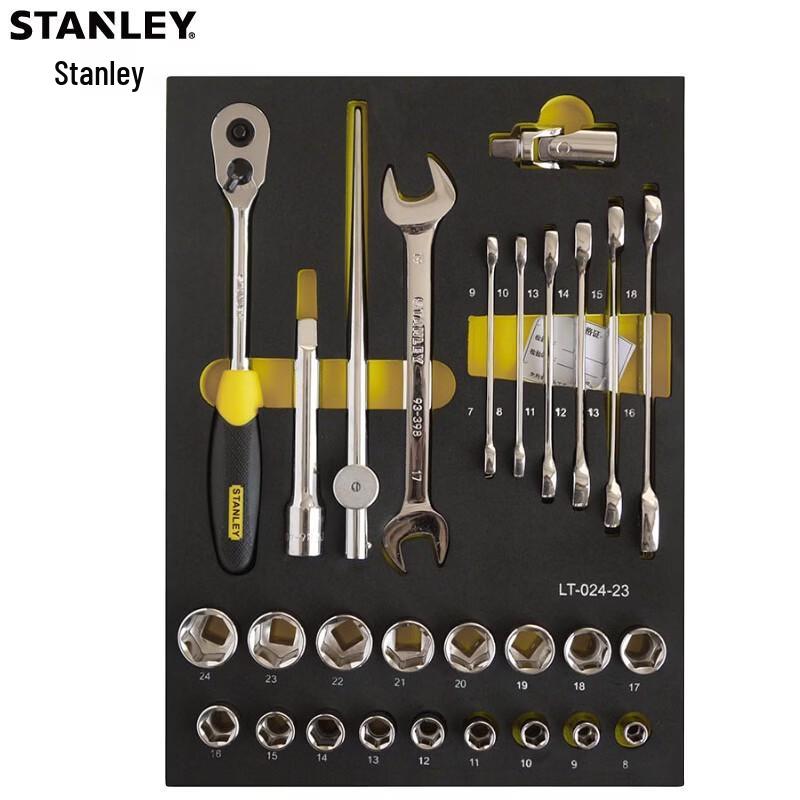 Stanley 28-Piece Socket & Ratchet Wrench Set