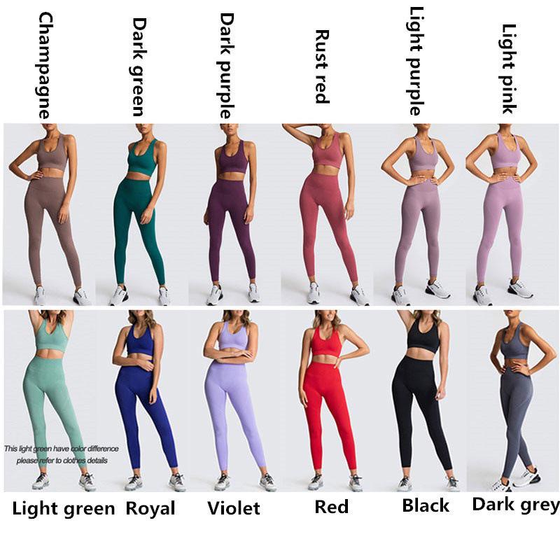 Conjunto de Yoga y Fitness de Nailon Sin Costuras para Levantamiento de Cadera