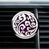 Car Perfume Locket Stainless Steel Diffuser Vent Clip Oil Pads Fashion Gift Car Accessories Car Deca