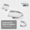 Auto Exterior Accessory Scratch-Resistant Car Brand Door Handle Keyhole Trim