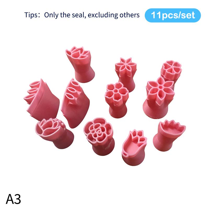 

Clay Stamp & Molding Kit Flower Leaf Design Diy Crafts And Art Creations For Making, Pottery, Scrapbooking, Card Making A3