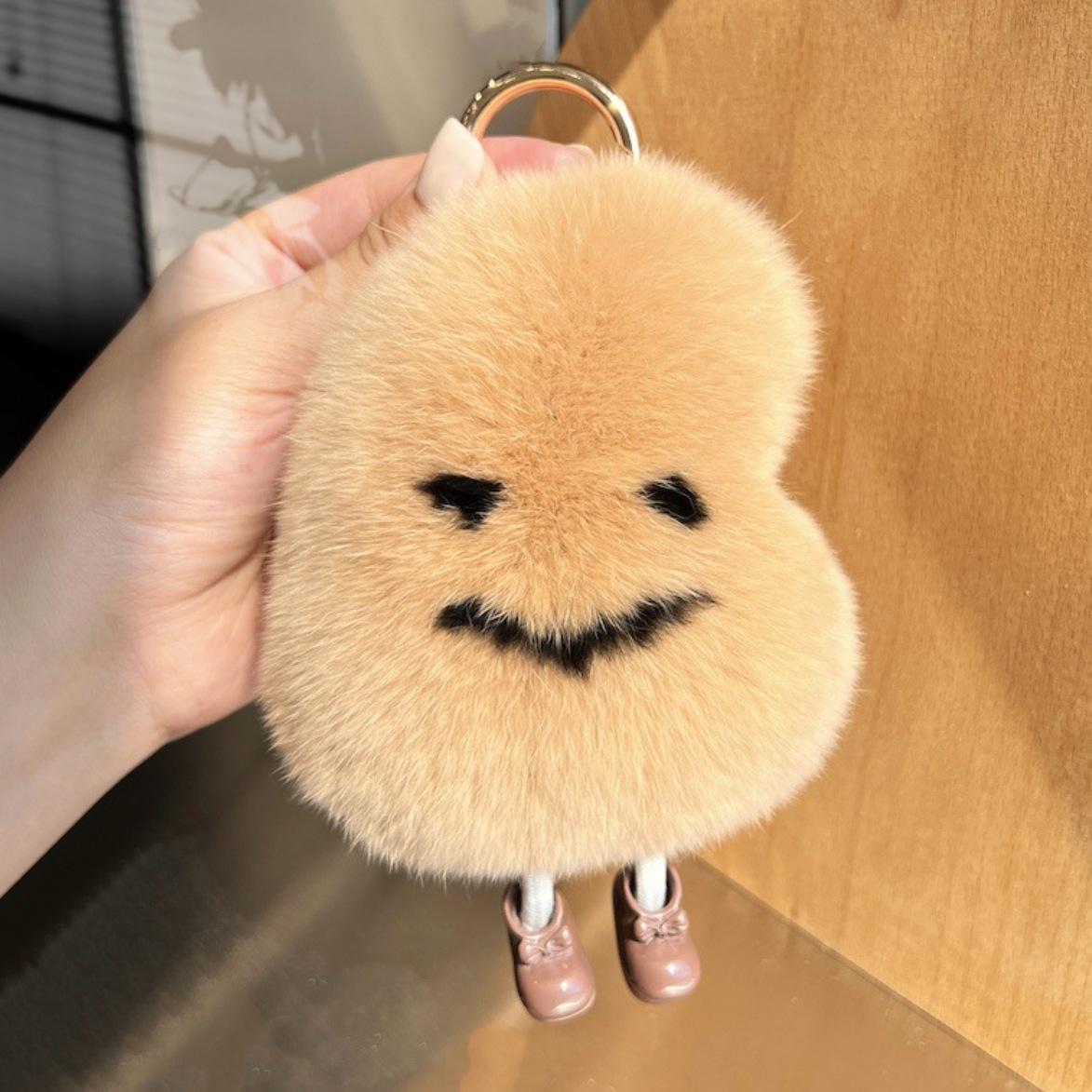 

Plush Little Potato Toy Keychain Bag Decoration Car Accessories Gift Christmas Style 2