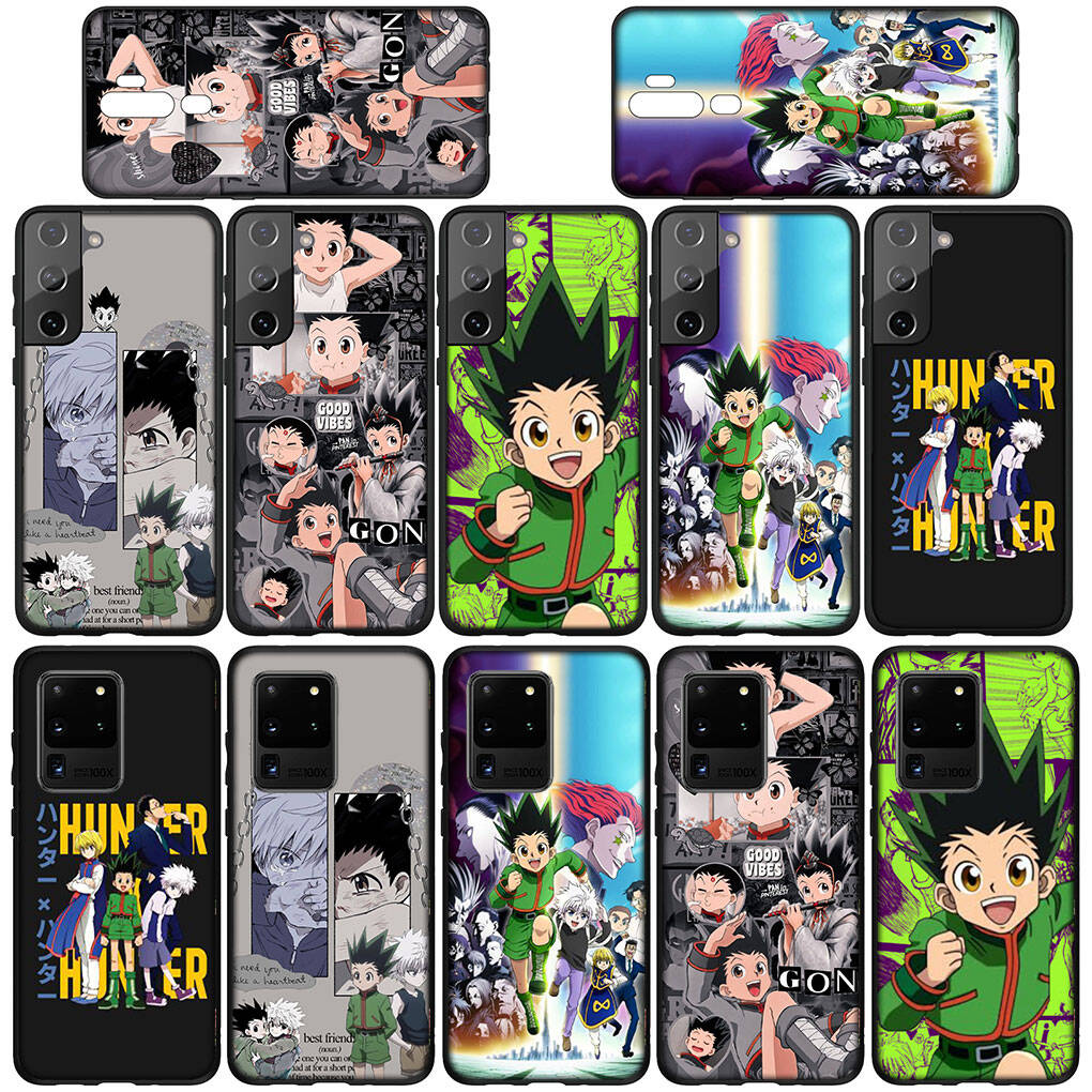 Case for Samsung Galaxy S25 S23 S22 S24 Ultra FE A05 A06 A15 A16 A36 A37 A35 A54 A55 A56 A57 A25 A26 A53 A17 Gon Freecss Killua Hunter X Hunter Cover