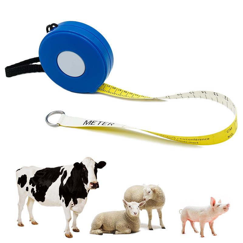 Bestiame Maiali Bovini Nastro Misura Peso Corporeo Animali Strumenti Misura Peso Corporeo Righello Misurazione Attrezzature Agricoltura Veterinaria