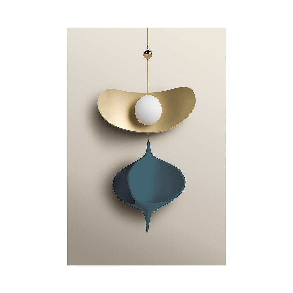 Abstract Geometry Decorative Paintings Nordic Luxury Woman Posters and Prints Wall Art for Living Room Porch Decor