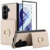 For Samsung Galaxy Z Fold 8 Ultra Fold 7 6 5 4 3 Case, Flip Wallet Case with Card Holder Magnetic Closure Shockproof Kickstand