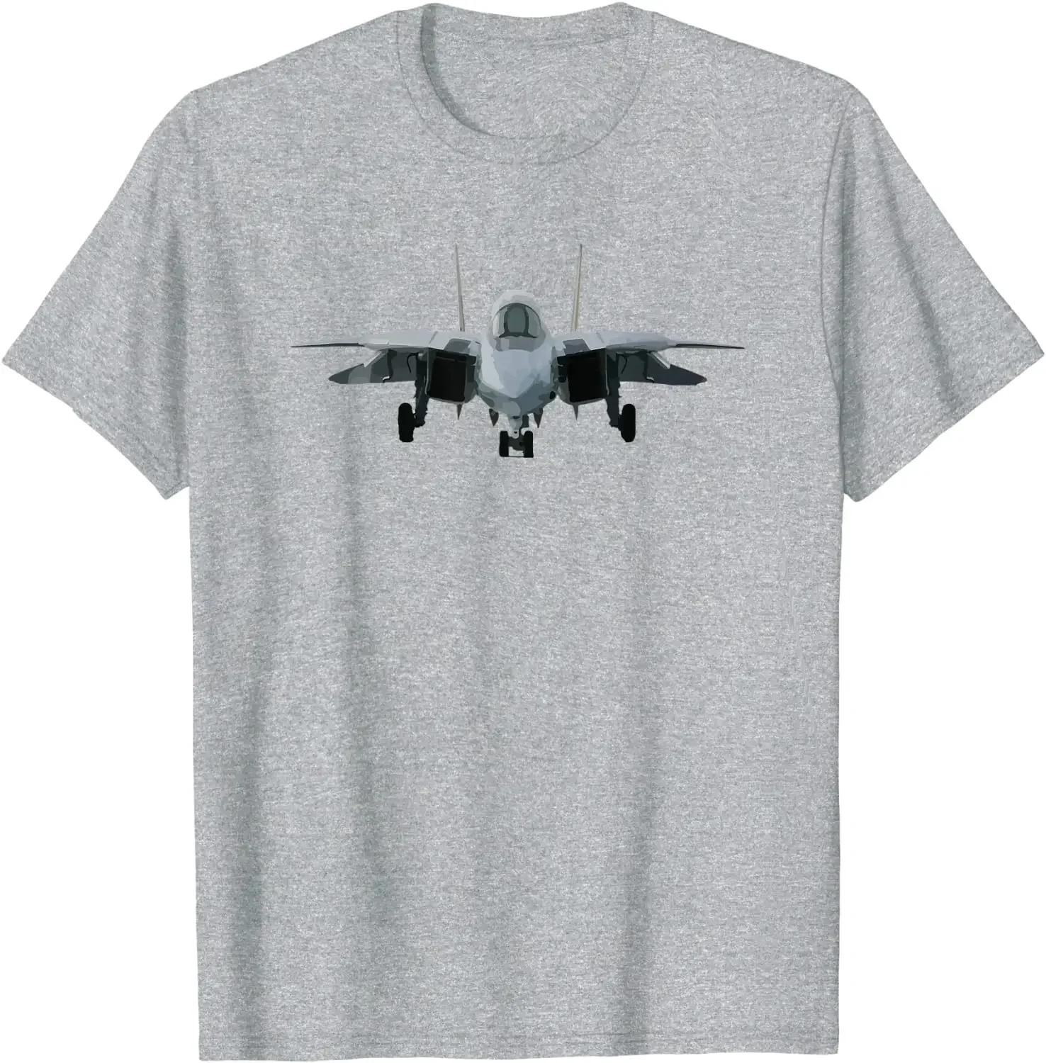 

Naval F14 Tomcat Military Plane Jet Fighter TShirt 100 Cotton ONeck Summer Short Sleeve Casual Mens Tshirt Size S3XL S