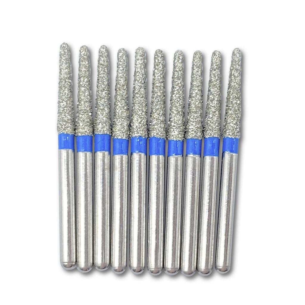 Nun Ck 10 Stück/Packung Dental Diamantbohrer für Hochgeschwindigkeits-Handstück Zahnarztbohrer FG-Serie Durchmesser 1,6 mm