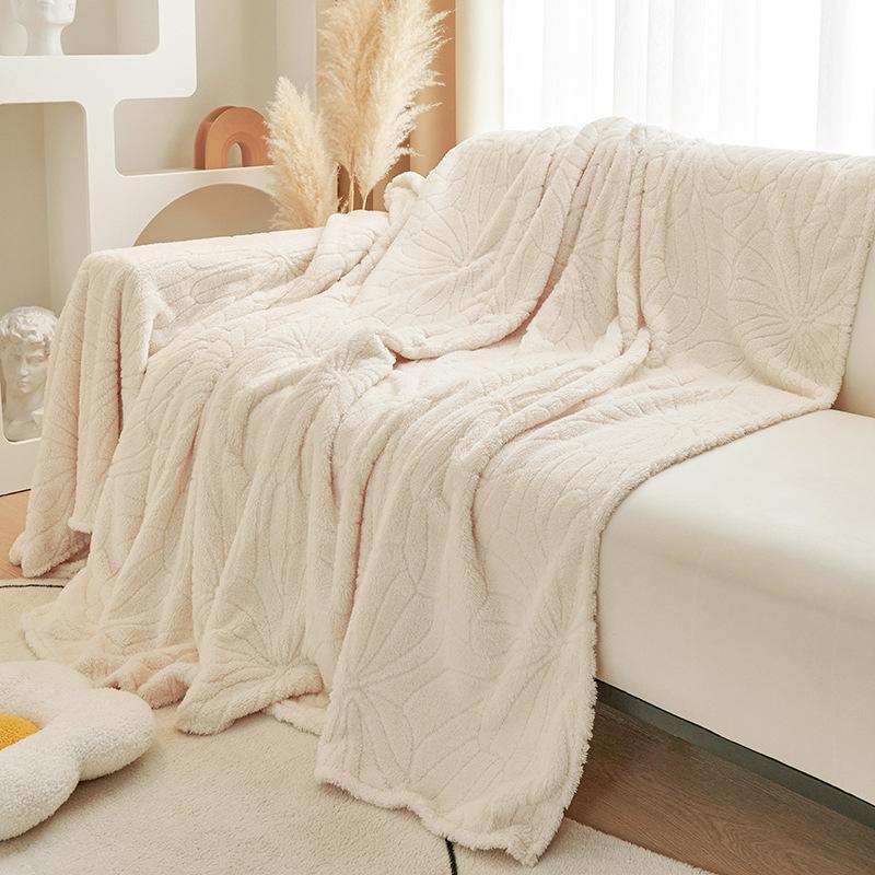 Sofa Cover Cloth Winter Plush Thickening Sofa Cushion All-Inclusive Universal Sofa Cover Winter New Cover Towel Blanket