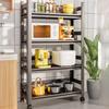 Modern Carbon Steel Kitchen Storage Rack