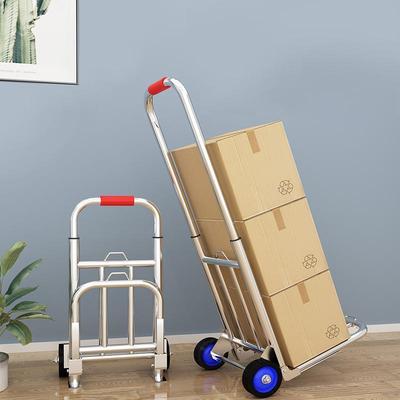 Heavy-Duty Folding Hand Truck Cart: Versatile Luggage and Shopping Trolley.