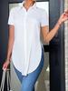 2026 Summer Fashion Women's Polo Collar Blouse