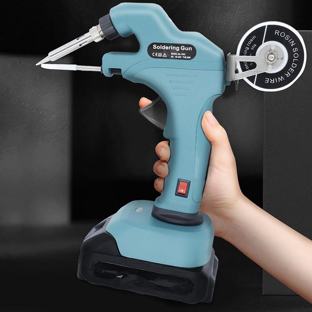 Makita 18V Trådløs Loddebolt Håndholdt Loddeboltsett for Hobbyister Sett,