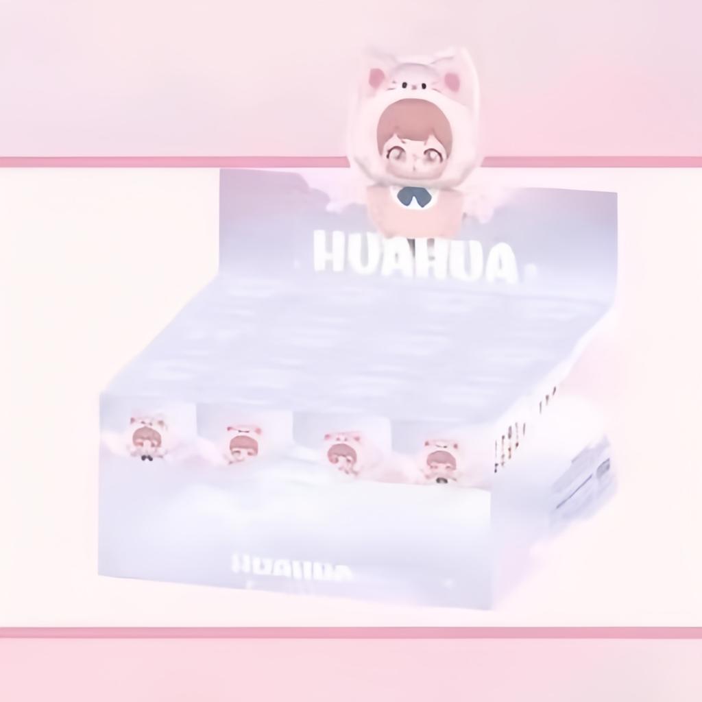 Huahua Kindergarten Cute Grain Animal Surprise Boxs Trendy Collectible Desktop Decoration Birthday Gifts Toys