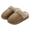 Waterproof Cotton Slippers Winter 2025 New Indoor Home Non-slip Household Couple Warm Thick Bottom Cotton Mop