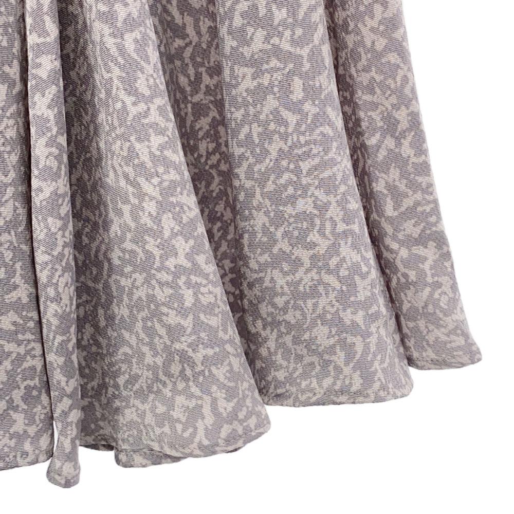 SNIDEL SWFS214154 Overall Handle Long Length High Waist Mermaid Print Skirt Women Used