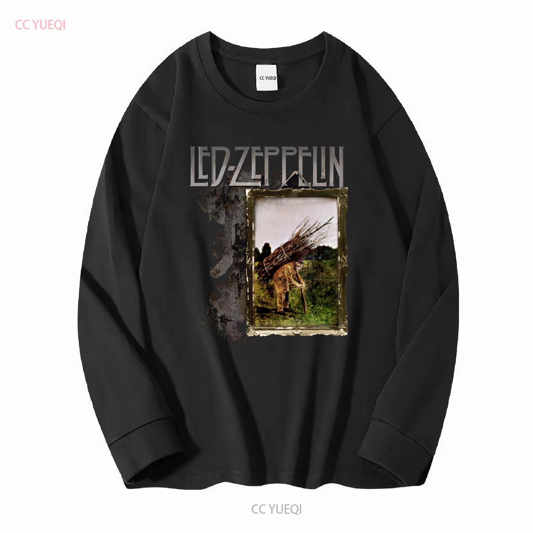 

Led Zeppel n Футболка фанатська S 3XL вінтажна Прана модна М яка Повсякденна Трохи зручна чоловіча Унісекс Стильна 4XL