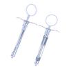 Stainless Steel Dental Aspirating Syringe Gun Hook-Headed Sharp Head Dentist Injector Surgical Instruments Tool Dental Supplies