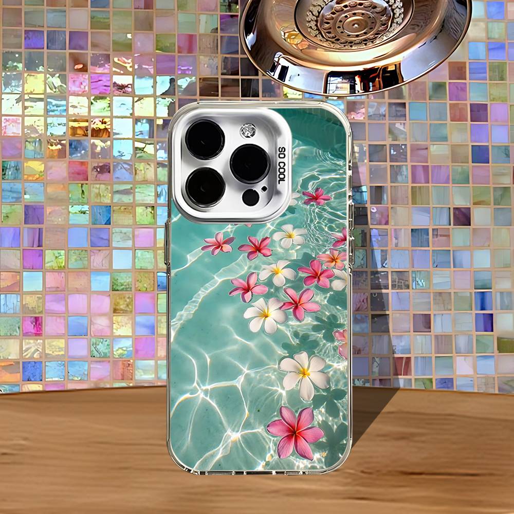 

Blue Sea Waves Phone Case For iPhone 16,15,14,13,12,11,Pro,XS,Max,Plus,Mini,SE4,E White Matte Shockproof Cover iPhone15