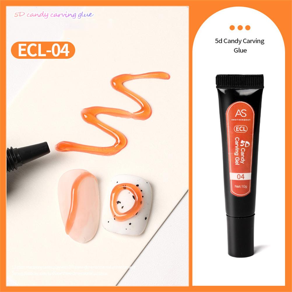 5D Hose Candy Macaron Jelly Gel Nail Gel Polish Solid Color Disposable Nail Gel DIY Nail Art Gel Manicure 10ml