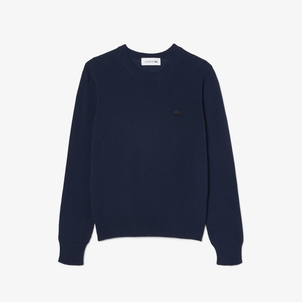 Lacoste Women's Light Cotton Crewneck Sweater AF4145-56G166