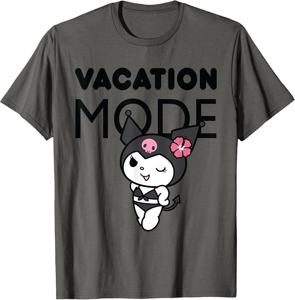 

Kuromi Vacation Mode TShirt Unisex T-Shirt XXL