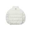 MLB New York Yankees Lamb Fleece Reversible Padded Down Jacket Winter Short Unisex Jacket White 3ADJR0116-50CRS