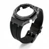 GMA-S2100 Mod Kit For Casio G-SHOCK GMA S2100 men Stainless Steel Metal case Rubber Watch Strap Modified Watchband Accessories