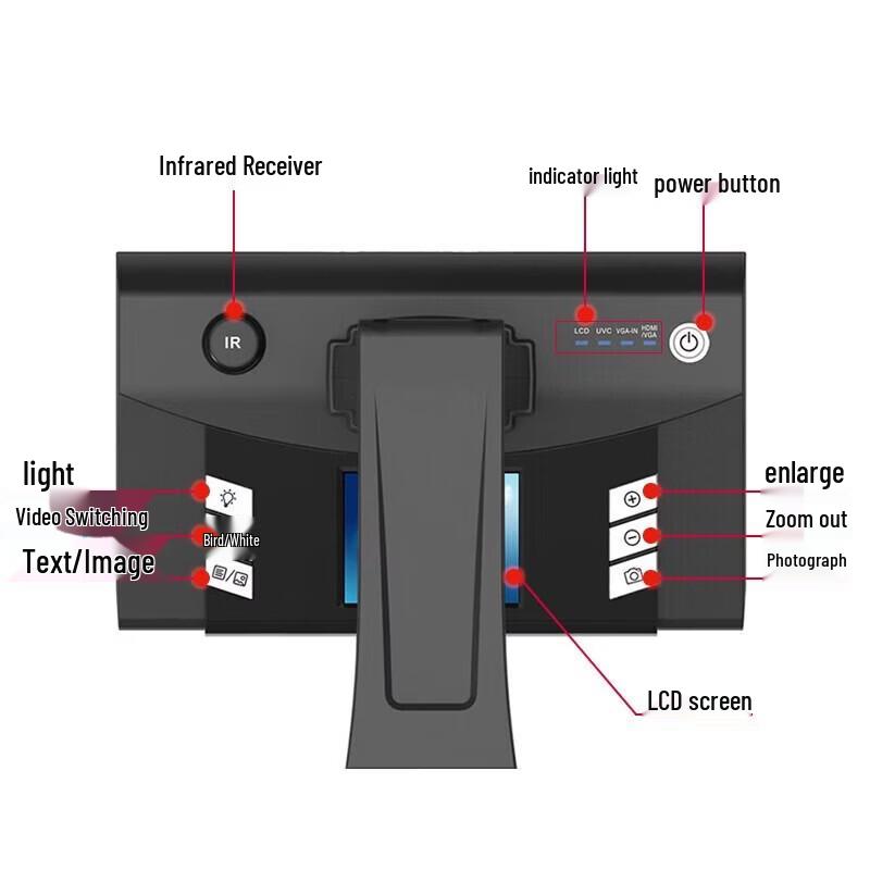 Ziguang High-Resolution Document Cameras & Scanners CN Plug (adapter Included)