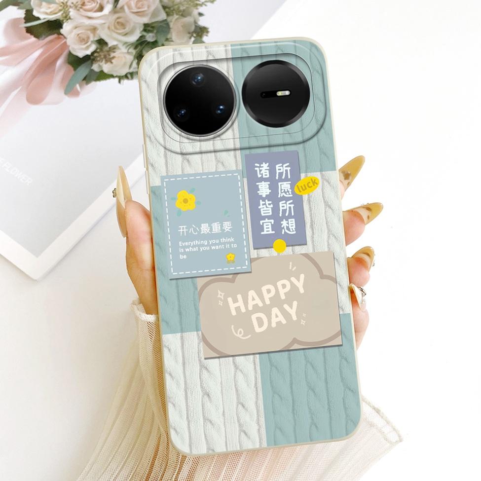 For Huawei Nova 15 Pro Case Cover Cute Luxury Fashion Flowers Cool Painted Silicone Casing For Huawei KLE-AL00U